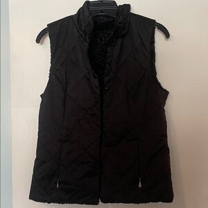 Ralph Lauren Black Quilted Women's Vest